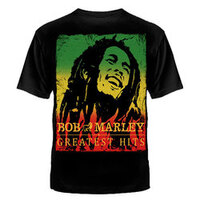 ФУТБОЛКА "BOB MARLEY GREATEST HITS" №1005