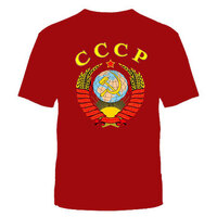 ФУТБОЛКА "СССР" Красная №216